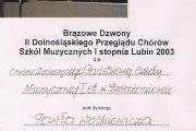 2003 - III miejsce