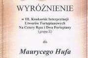 2007 - wyróżnienie